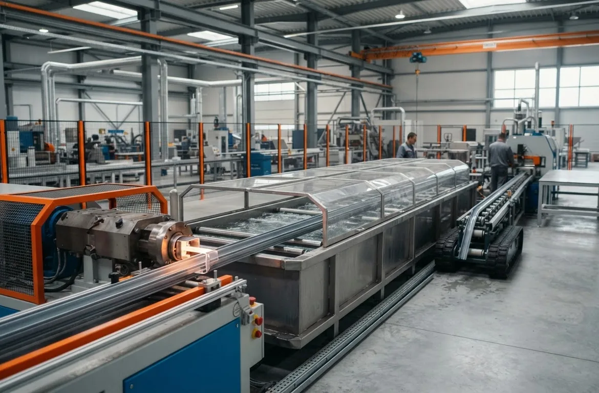 Profile extrusion lines in Plant 02