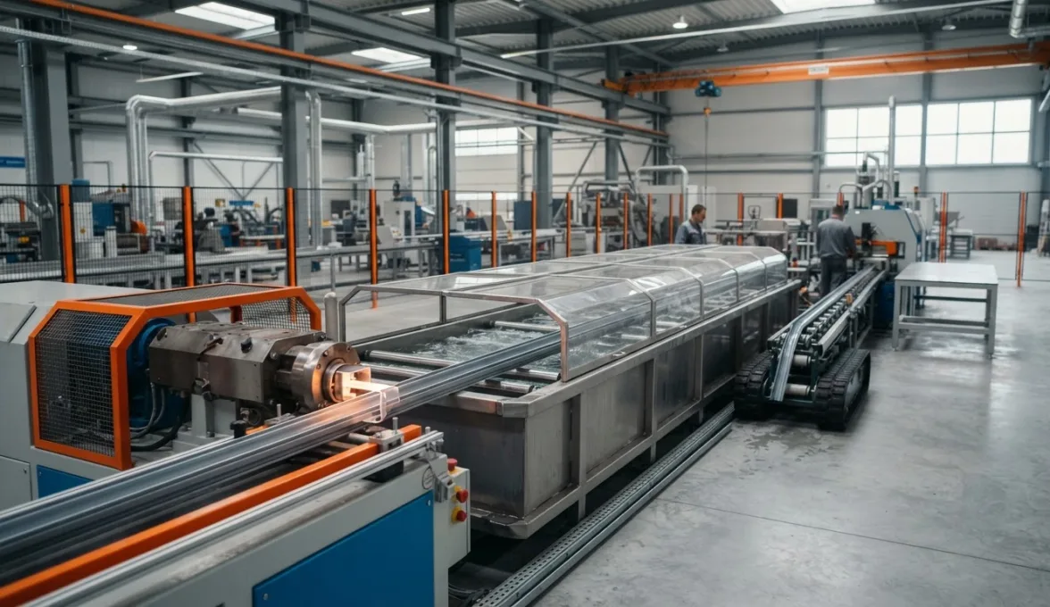 Profile extrusion line at Plant 02